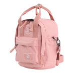 Shoulder bag with handle pink